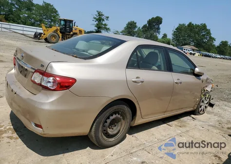 2011 Toyota Corolla Base from USA, damaged, VIN JTDBU4EE1B9139710